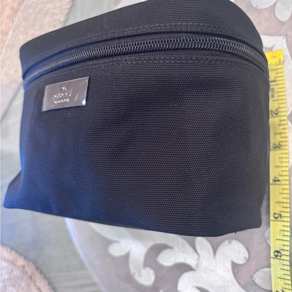 Authentic Gucci Black canvas Toiletry Case with Top Handle